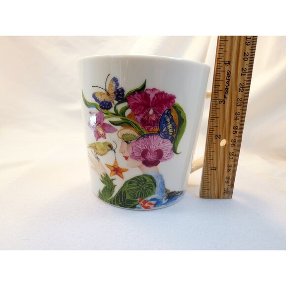 La Flora by Ron Tanovitz Boxed Mug - Decorative Bone China-Gardener-Flower Lover - Picture 4 of 10
